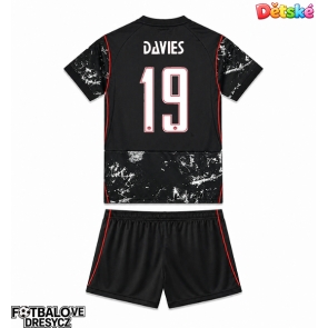 Kanada Alphonso Davies #19 Dětské Venkovní dres komplet MS 2026 Krátký Rukáv (+ trenýrky)